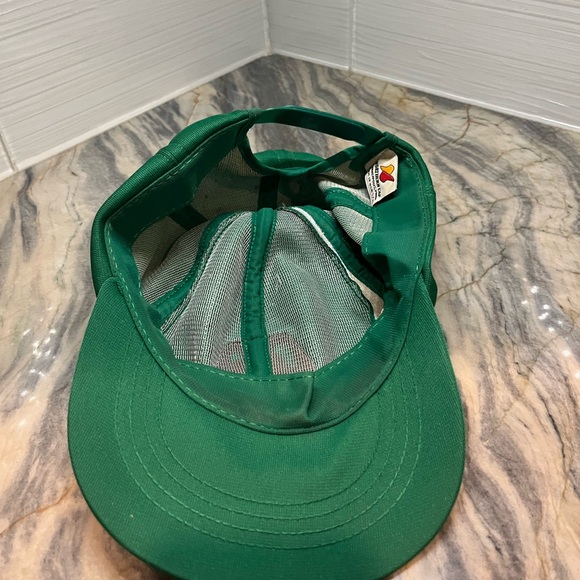 Vintage USA MADE Pioneer Farm Seed AG Trucker Hat Snapback Cap Retro - Picture 5 of 8